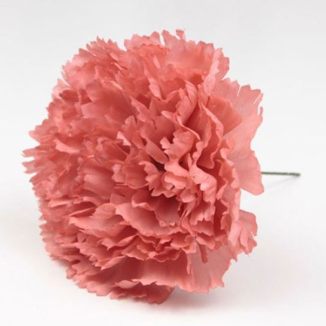 Flamenco Artificial Carnations. Sevilla Model. Russet